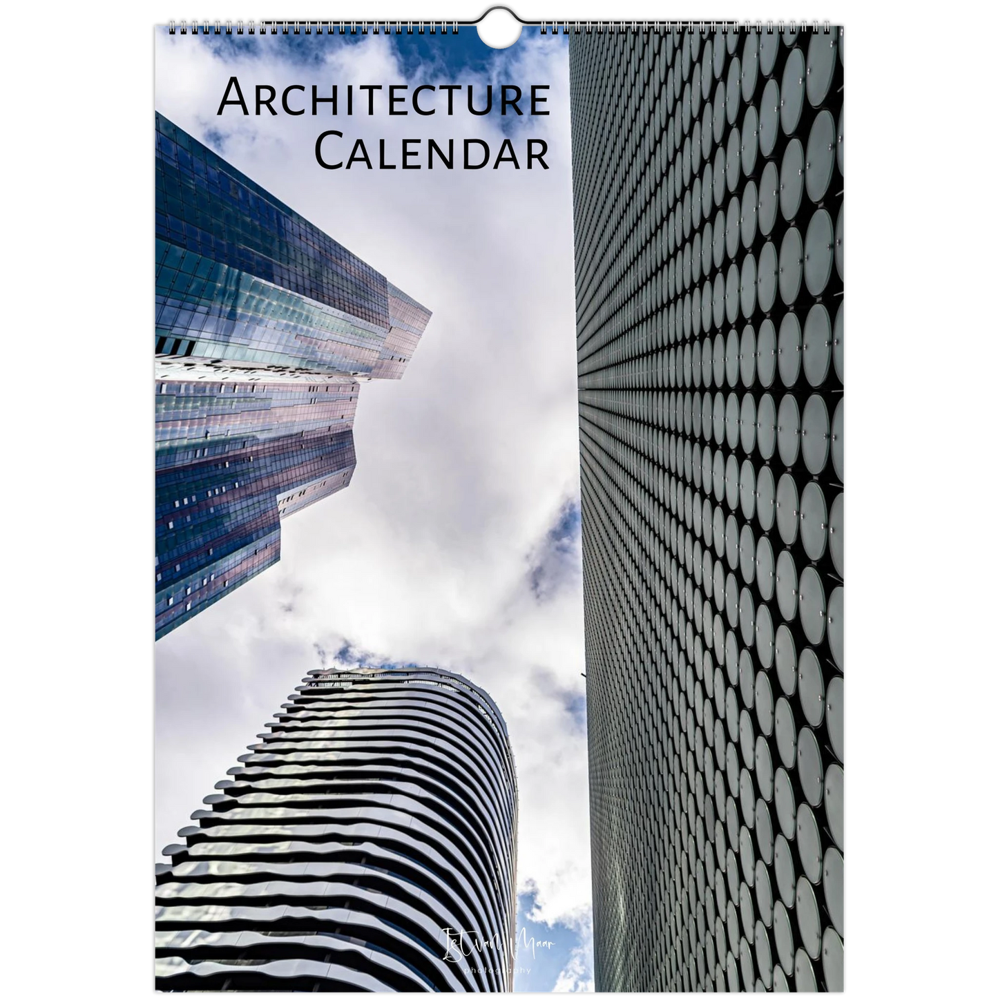 Cover of a Personalised Architecture wall calendar by Istvan Maar Photography