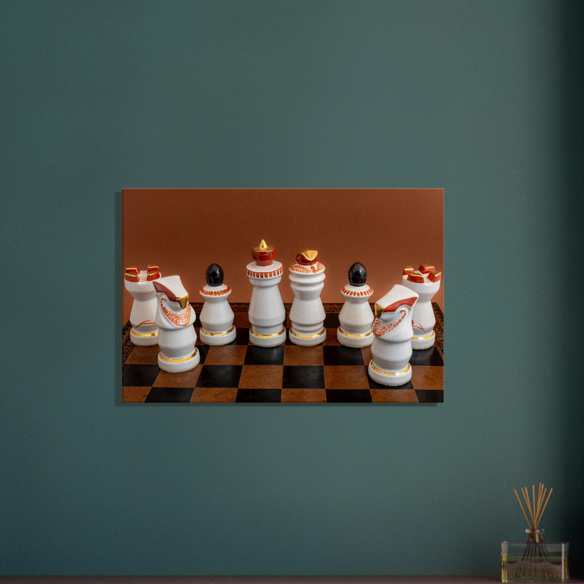 Chess themed Stretch Canvas by Istvan Maar Photography