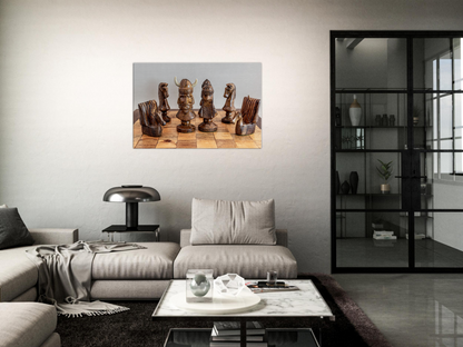 Chess themed Stretch Canvas by Istvan Maar Photography