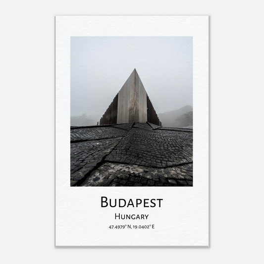 Personalised Budapest Travel Canvas - 1956 Hungarian Revolution Monument by Istvan Maar Photography wall art