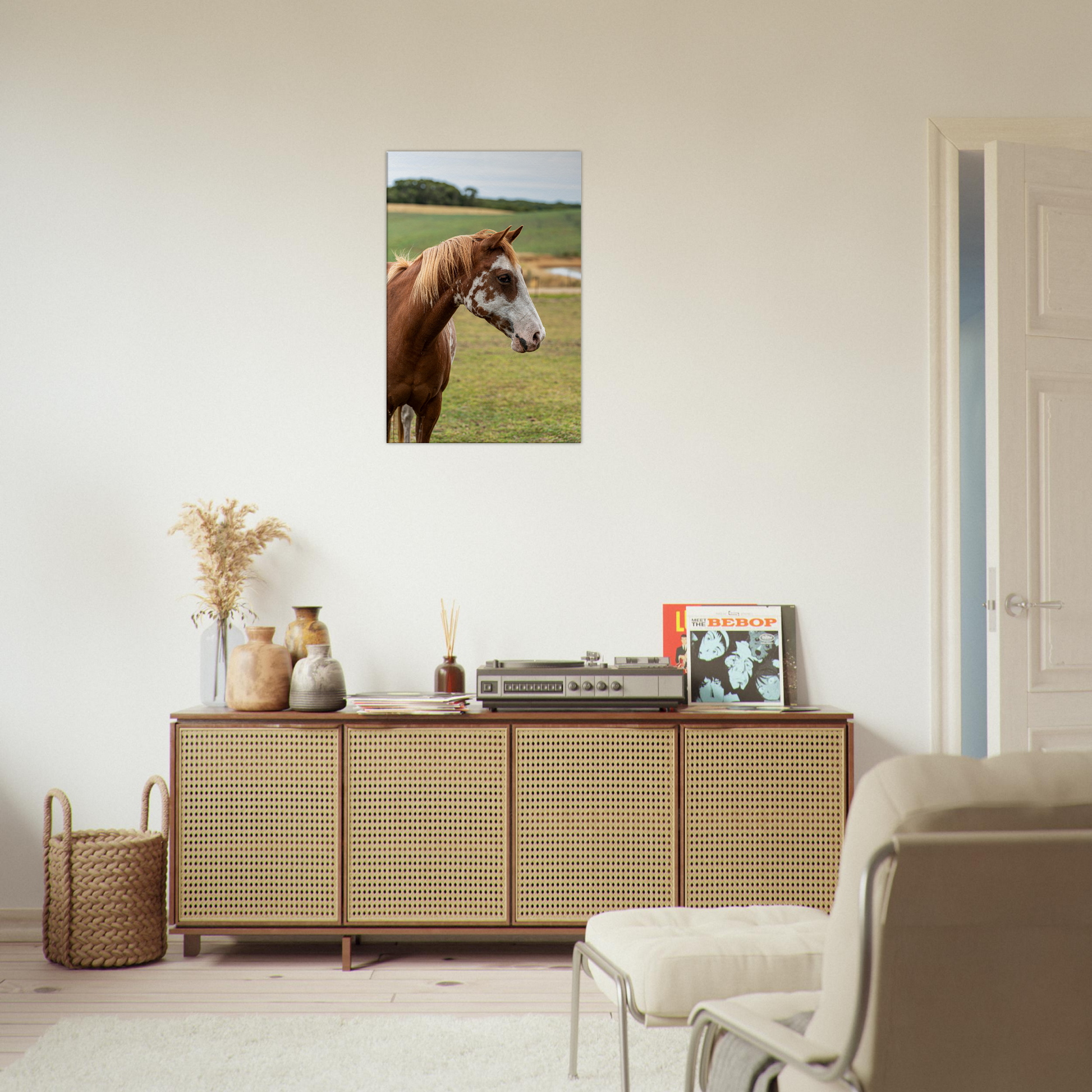 Horse Canvas Wall Art by Istvan Maar Photography