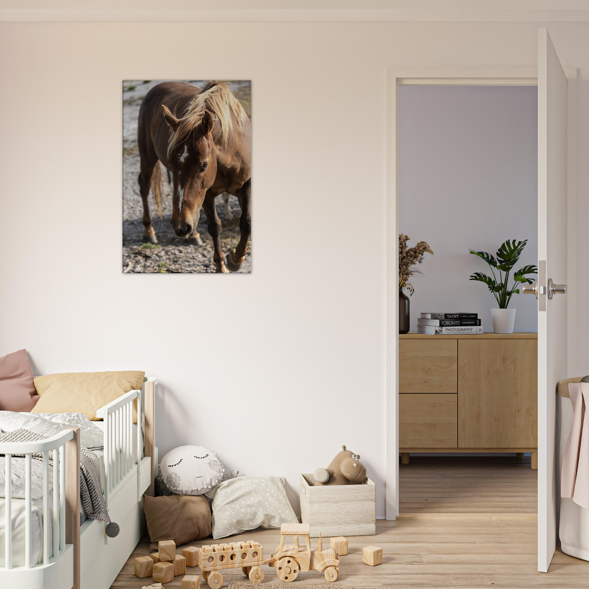 Horse Canvas Wall Art by Istvan Maar Photography 