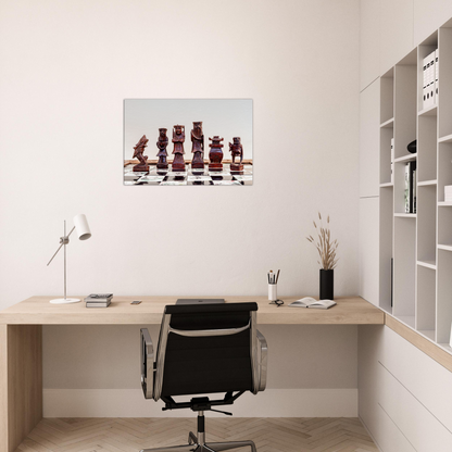 Chess themed Stretch Canvas by Istvan Maar Photography