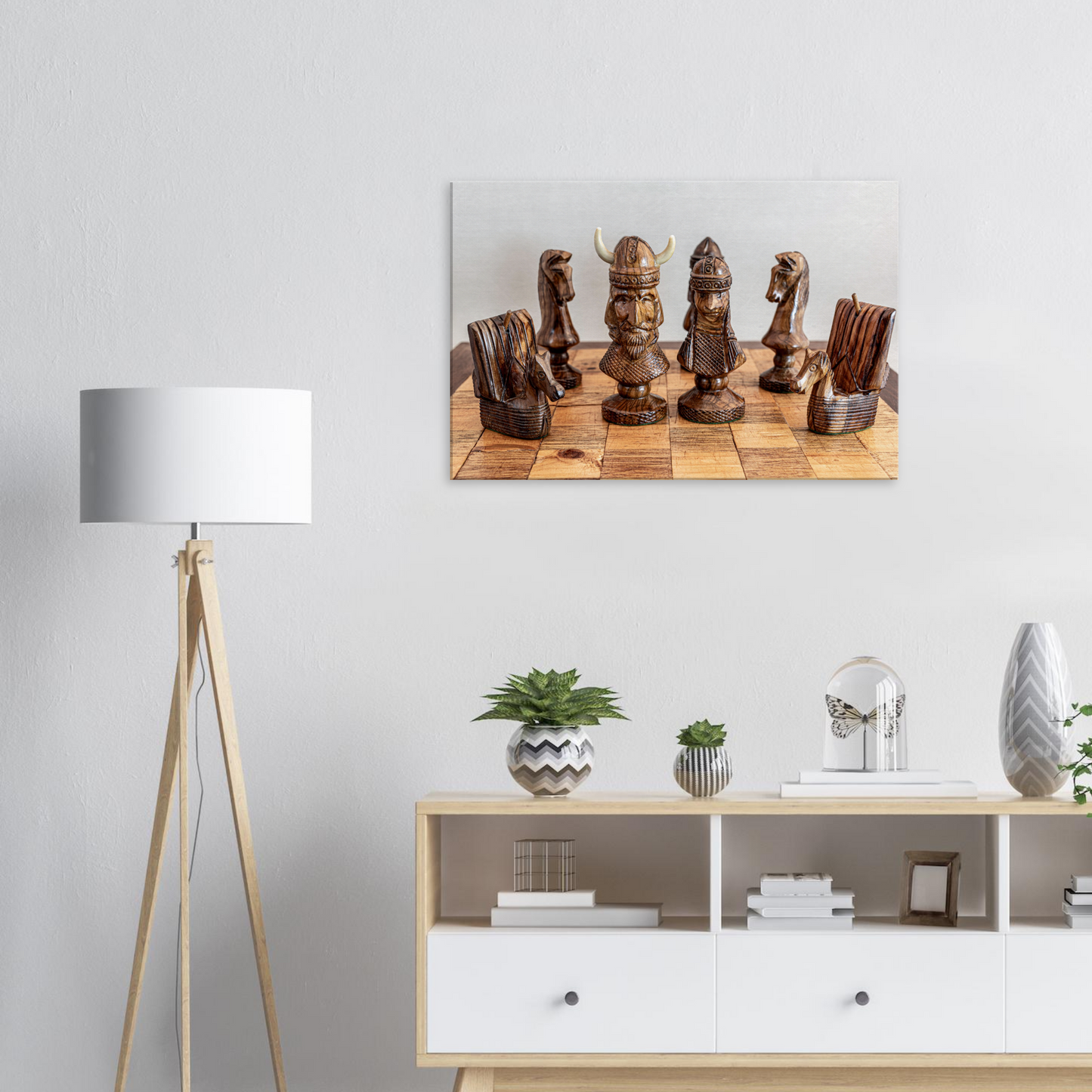 Chess themed Stretch Canvas by Istvan Maar Photography