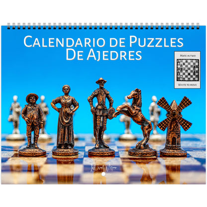 Chess Puzzle Calendar by Istvan Maar Photography