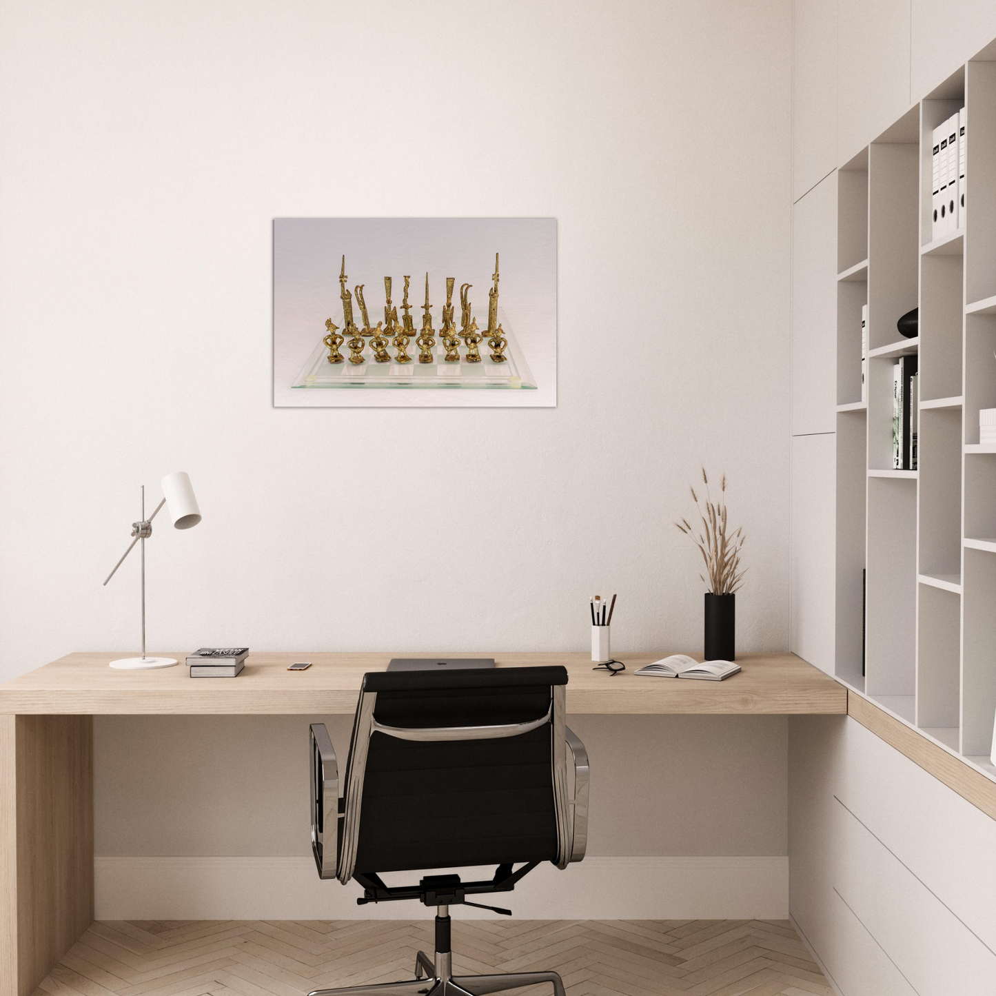 Chess themed Stretch Canvas by Istvan Maar Photography