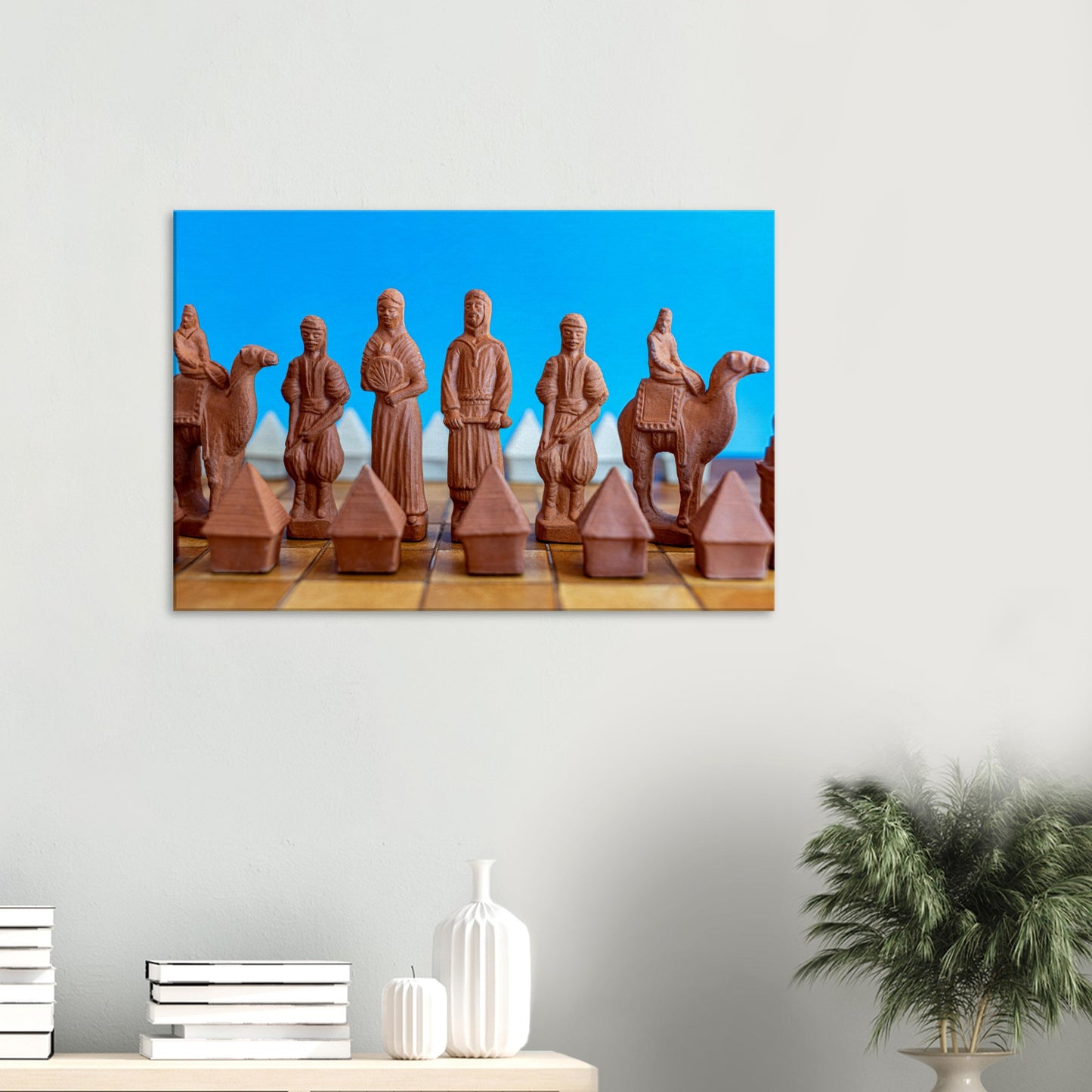 Chess themed Stretch Canvas by Istvan Maar Photography