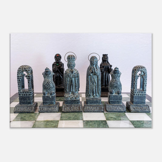 Chess themed Stretch Canvas by Istvan Maar Photography