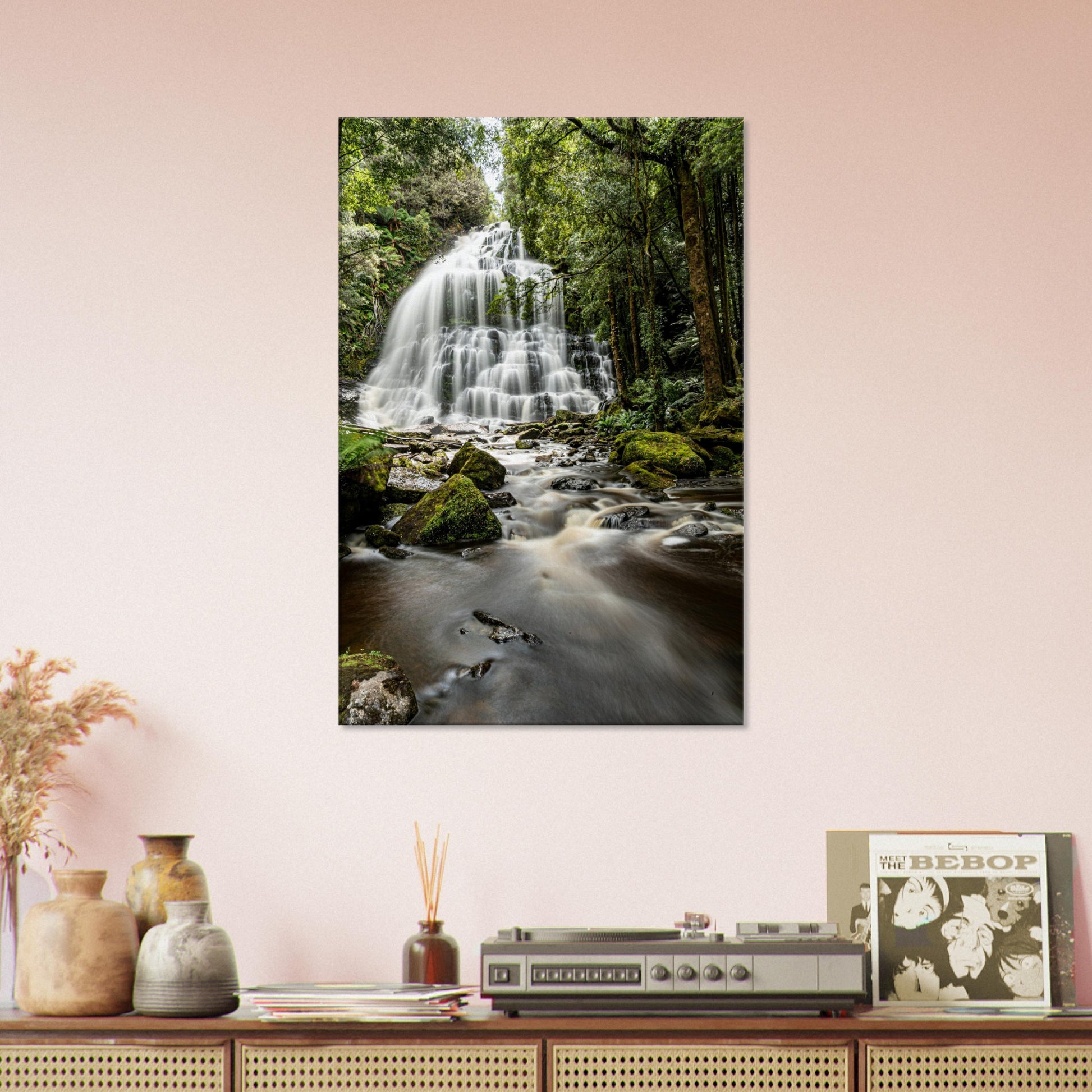 Nelson Falls Canvas by Istvan Maar Photography - man cave wall art 