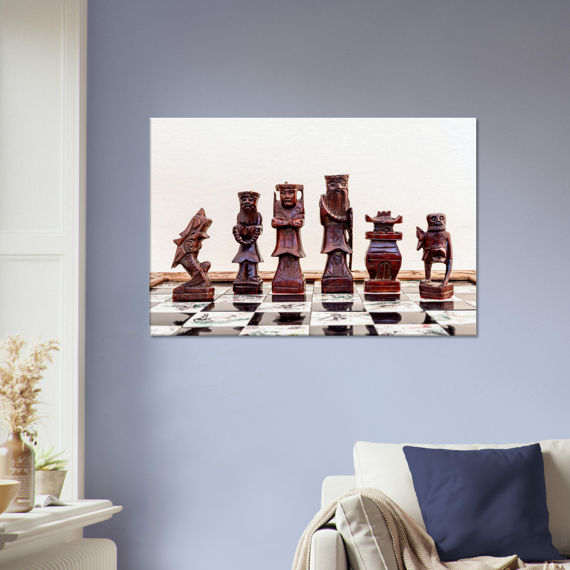 Chess themed Stretch Canvas by Istvan Maar Photography