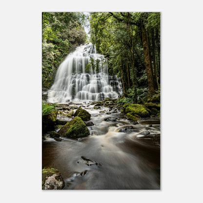 Nelson Falls Canvas by Istvan Maar Photography - close-up