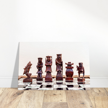 Chess themed Stretch Canvas by Istvan Maar Photography