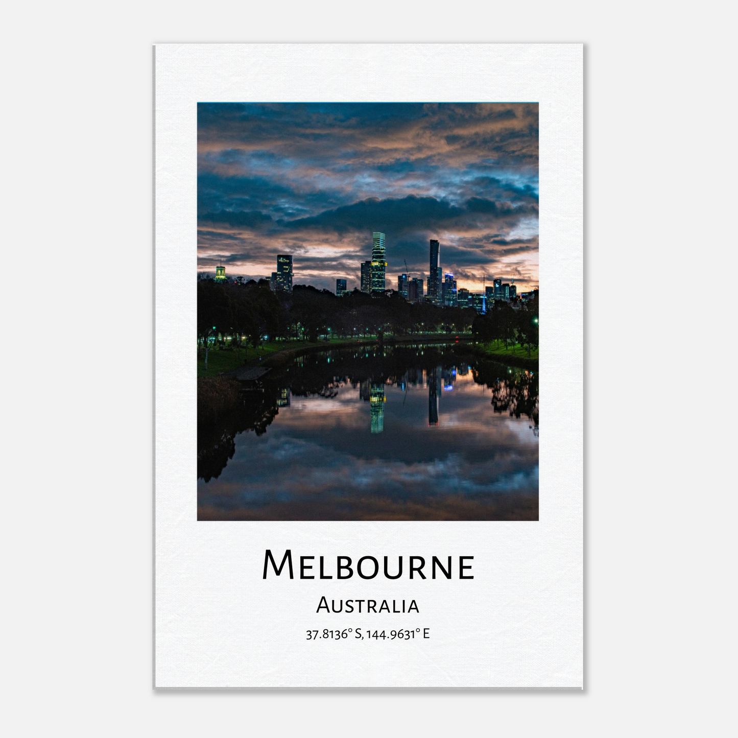 Melbourne Photo Collection Stretched Canvas by Istvan Maar Photography