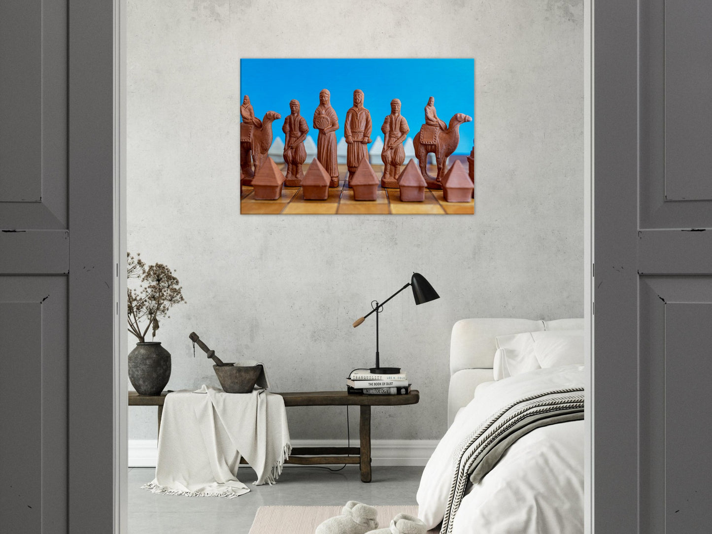 Chess themed Stretch Canvas by Istvan Maar Photography