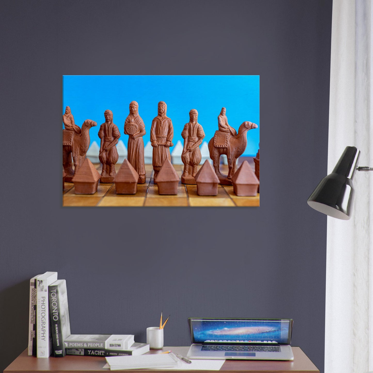 Chess themed Stretch Canvas by Istvan Maar Photography