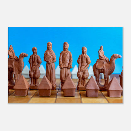 Chess themed Stretch Canvas by Istvan Maar Photography