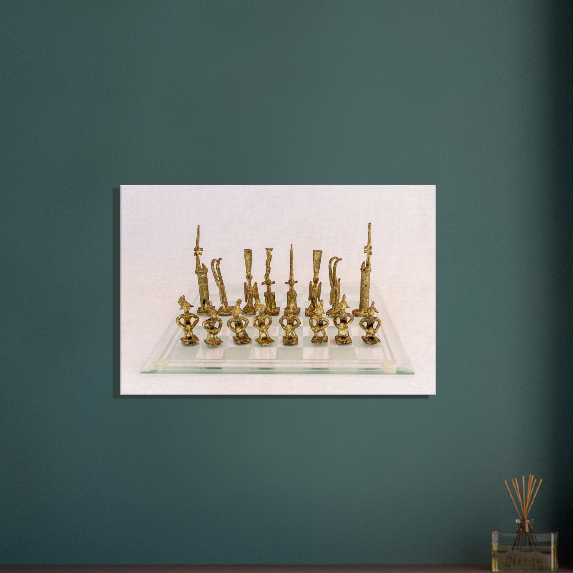 Chess themed Stretch Canvas by Istvan Maar Photography