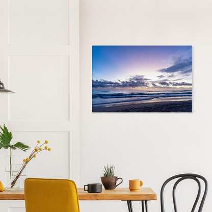 Gold Coast Blue Hour Seascape Canvas by Istvan Maar Photography - dining room