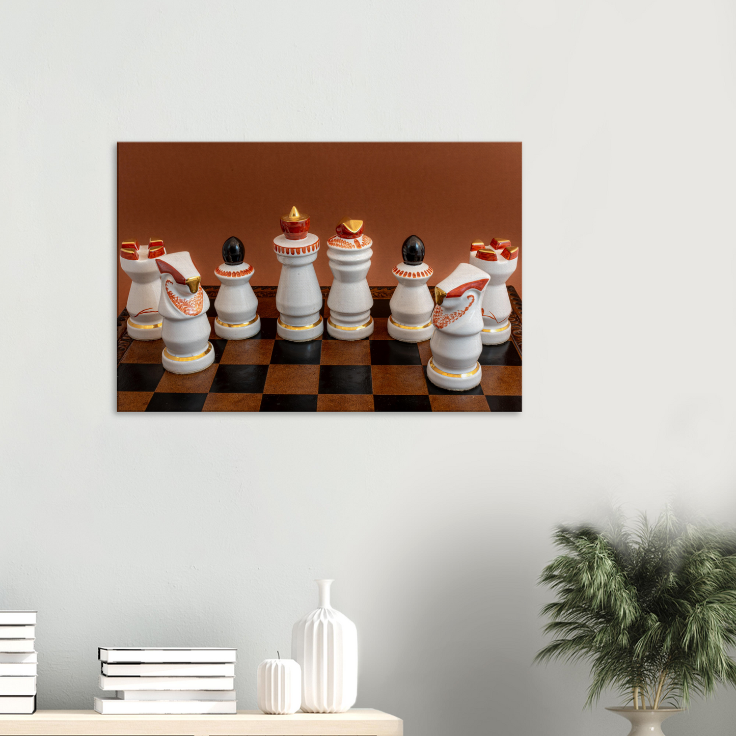 Chess themed Stretch Canvas by Istvan Maar Photography