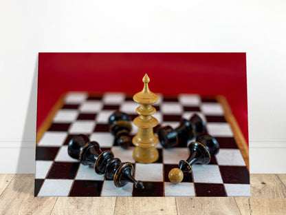 Vienna Chess Set Canvas by Istvan Maar Photography - home décor