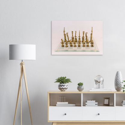 Chess themed Stretch Canvas by Istvan Maar Photography