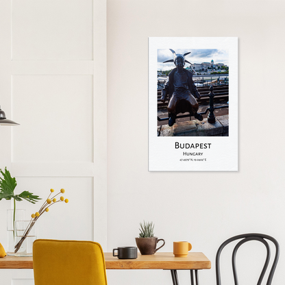 Personalised Budapest Travel Canvas - Little Princess by Istvan Maar Photography wall art