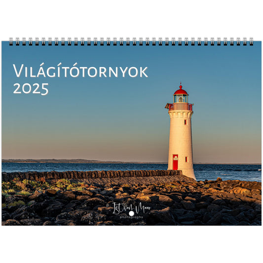 Unique Lighthouse calendar by Istvan Maar Photography