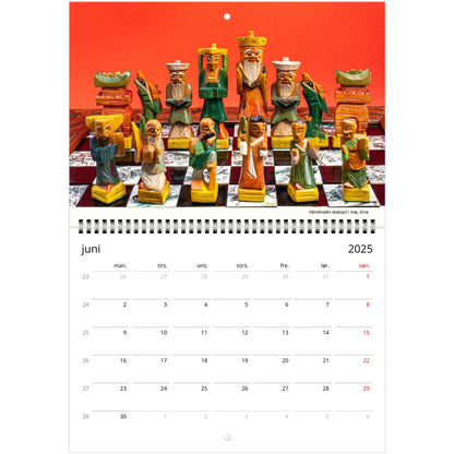 Unique Chess Calendar by Istvan Maar Photography 