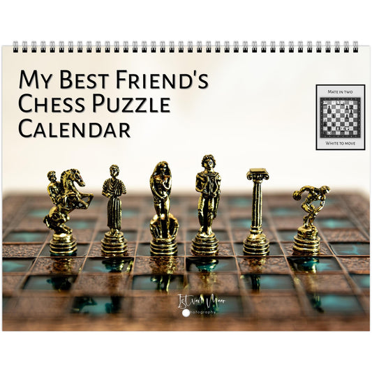 Unique Chess Calendar by Istvan Maar Photography