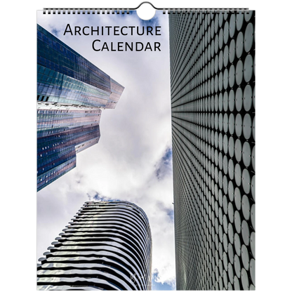 Personalised Architecture wall calendar by Istvan Maar Photography. Available in A4, A3, LT and Ledger sizes. Shipping worldwide.