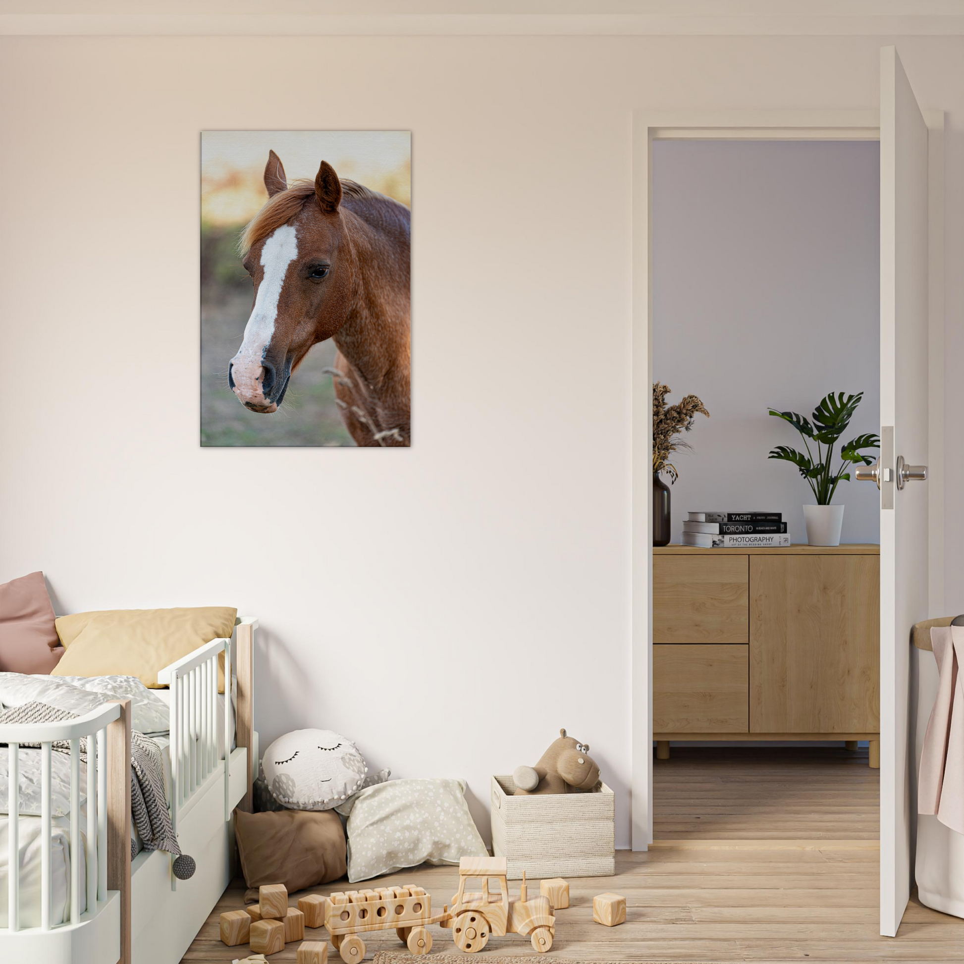 Horse Canvas Wall Art by Istvan Maar Photography 