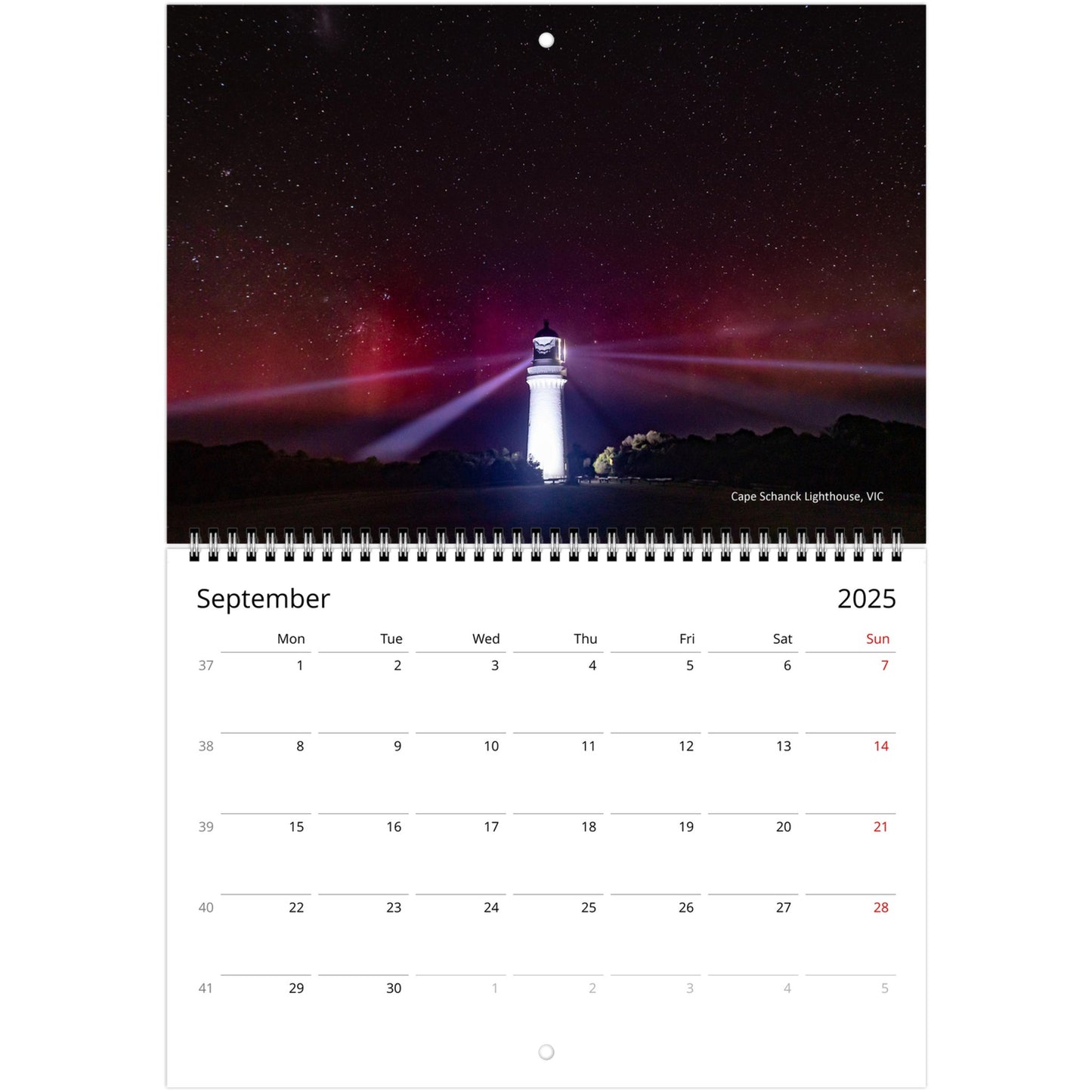 Australia calendar - Cape Schanck Lighthouse 