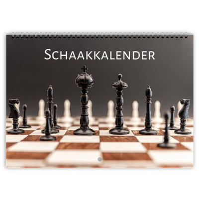 2027 Personalised Chess Wall Calendar | 4799