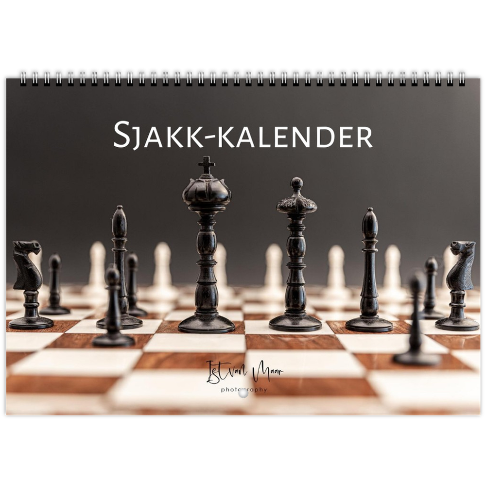 2027 Personalised Chess Wall Calendar | 4799