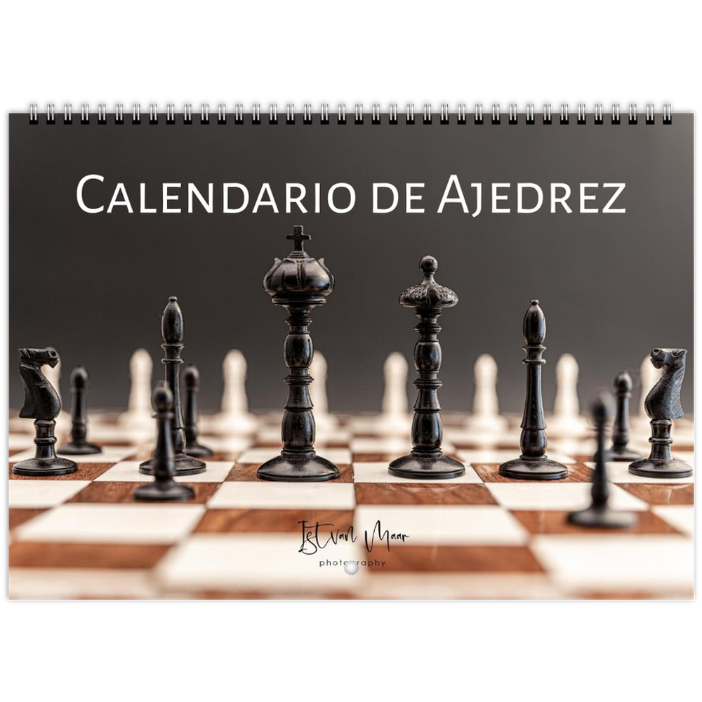 2027 Personalised Chess Wall Calendar | 4799