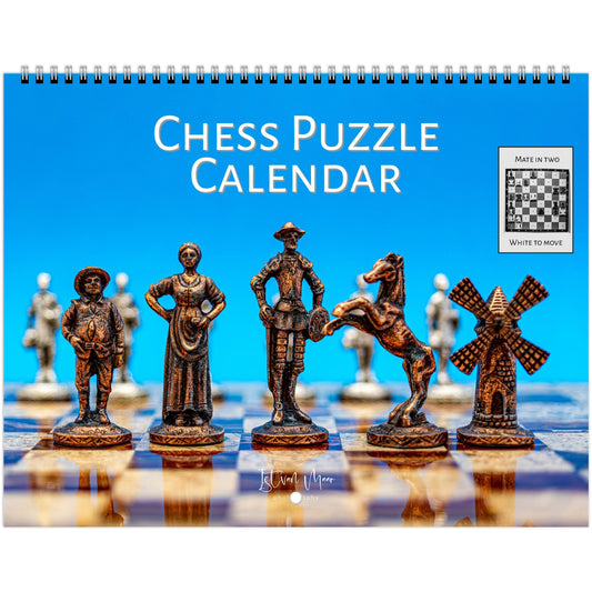 Unique Chess Puzzle calendar by Istvan Maar Photography