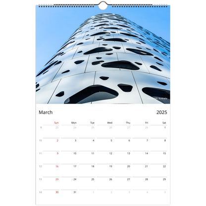 2025 architecture calendar by Istvan Maar Photography - Docklands