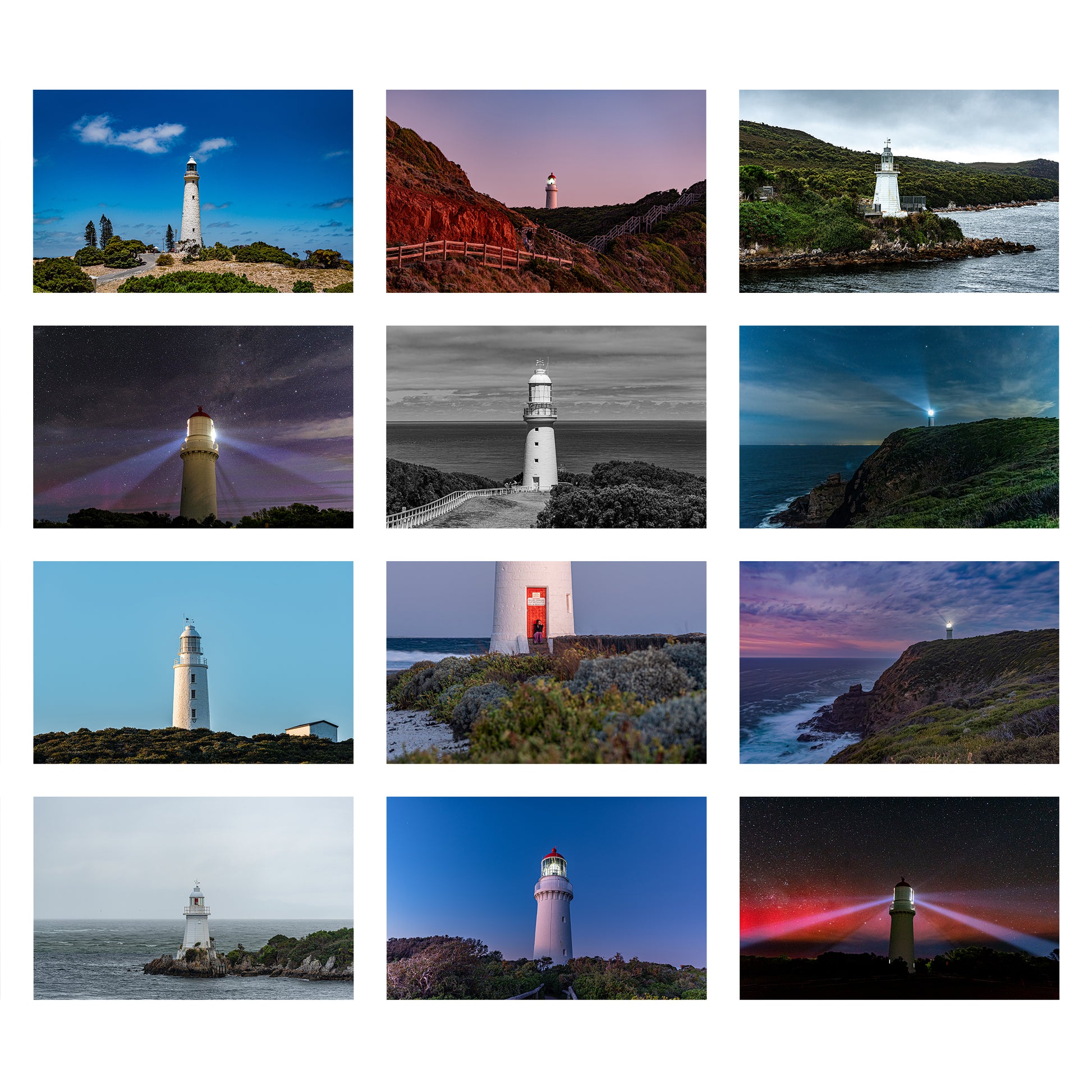 Photos of a Lighthouse Calendar by Istvan Maar Photography