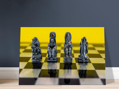 Myth and Magic Chess Set Canvas by Istvan Maar Photography wall art