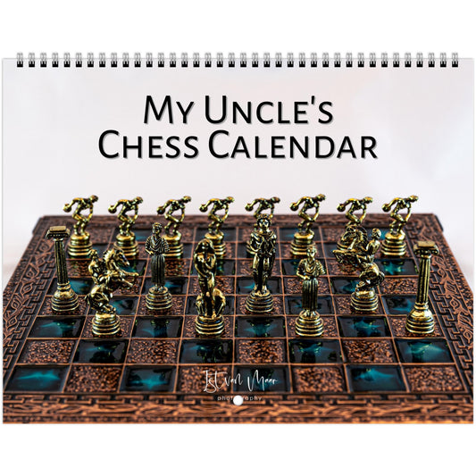 Unique Chess Calendar by Istvan Maar Photography