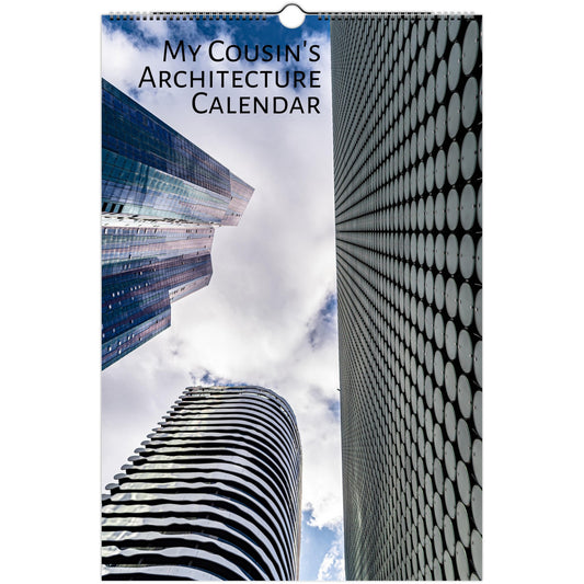 Personalized 2025 architecture calendar by Istvan Maar Photography