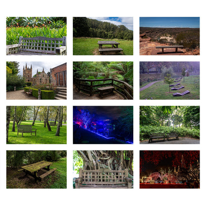 2027 Benches Wall Calendar | 8690 Istvan Maar Photography