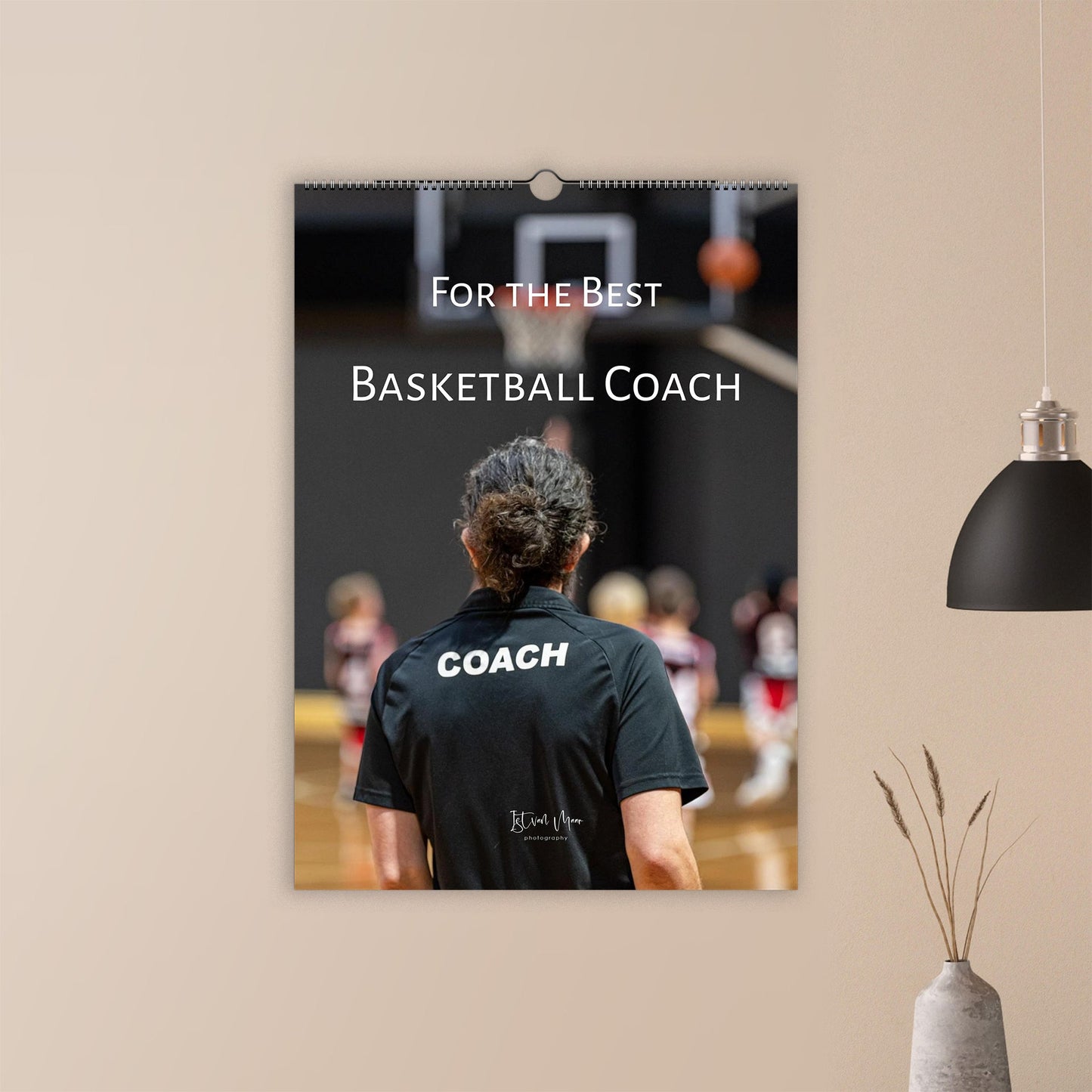 2027 Wall Calendar for the Best Basketball Coach | 6559 Istvan Maar Photography