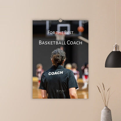 2027 Wall Calendar for the Best Basketball Coach – alternate product view