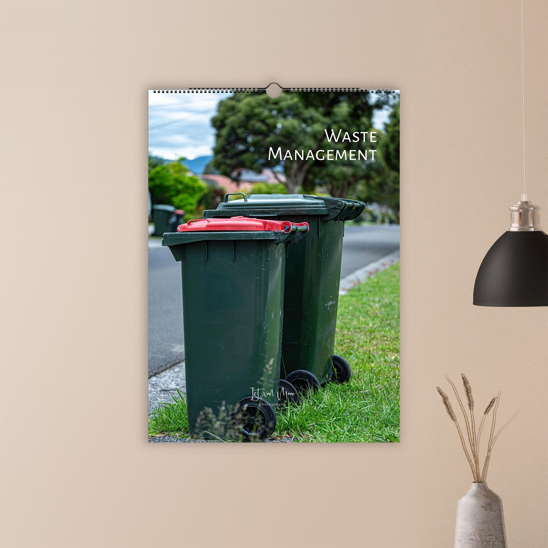 2027 Garbage Management Wall Calendar | 8366 Istvan Maar Photography