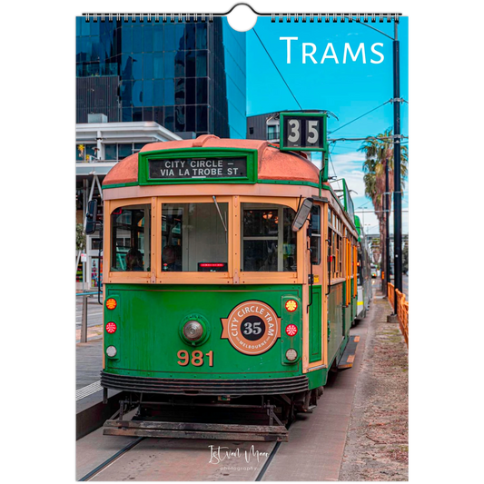 The legendary City Circle Tram in Melbourne