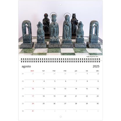 Unique Chess Calendar by Istvan Maar Photography 