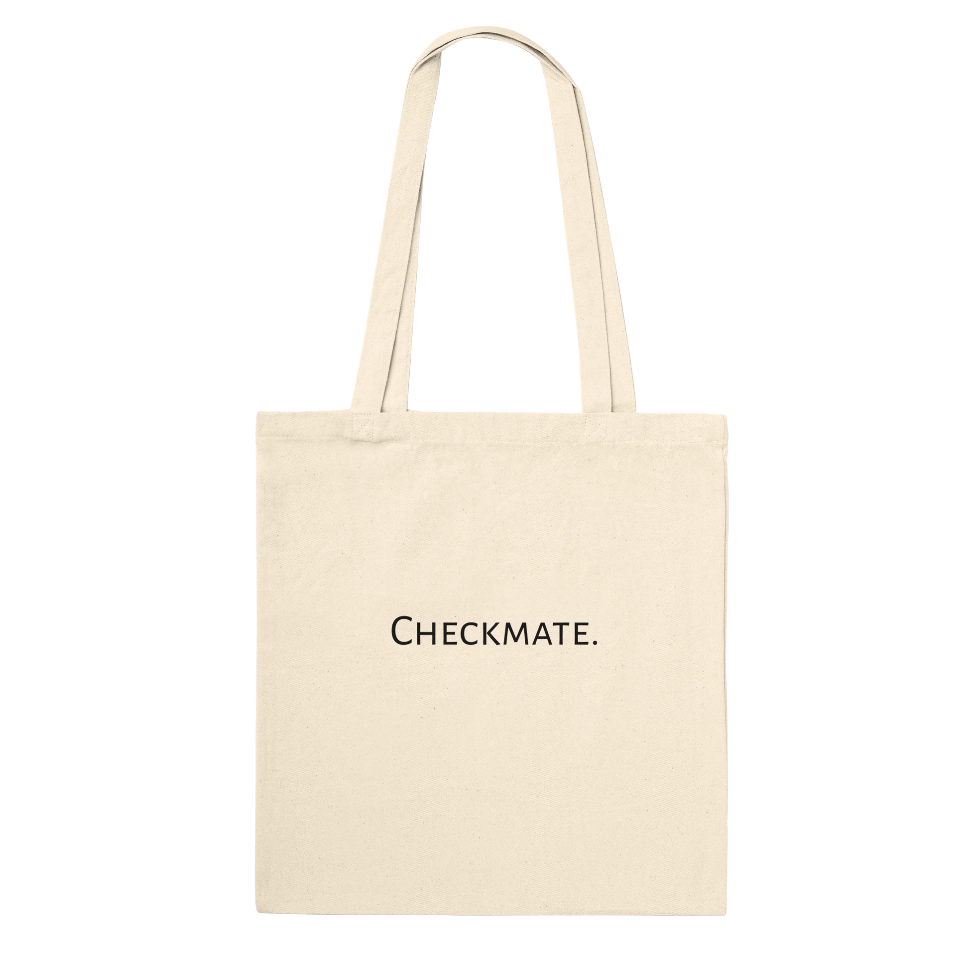 Vienna Chess Set Tote Bag Natural Classic – chess queen victory art print