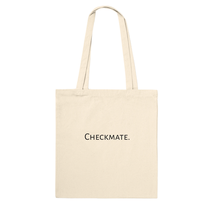 Vienna Chess Set Tote Bag Natural Classic – chess queen victory art print