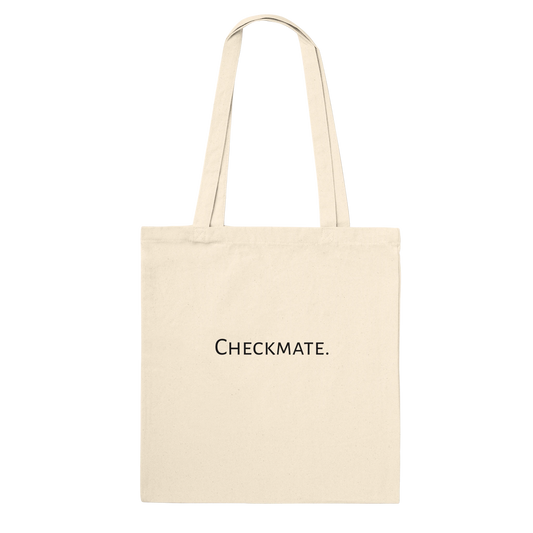 Vienna Chess Set Tote Bag Natural Classic – chess queen victory art print